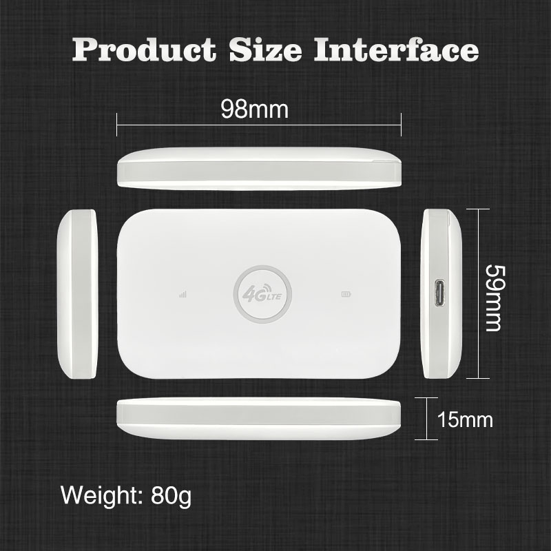 Factory Supply Mobile WiFi 4G  - đánh giá và giá 4G Lte Router Sim