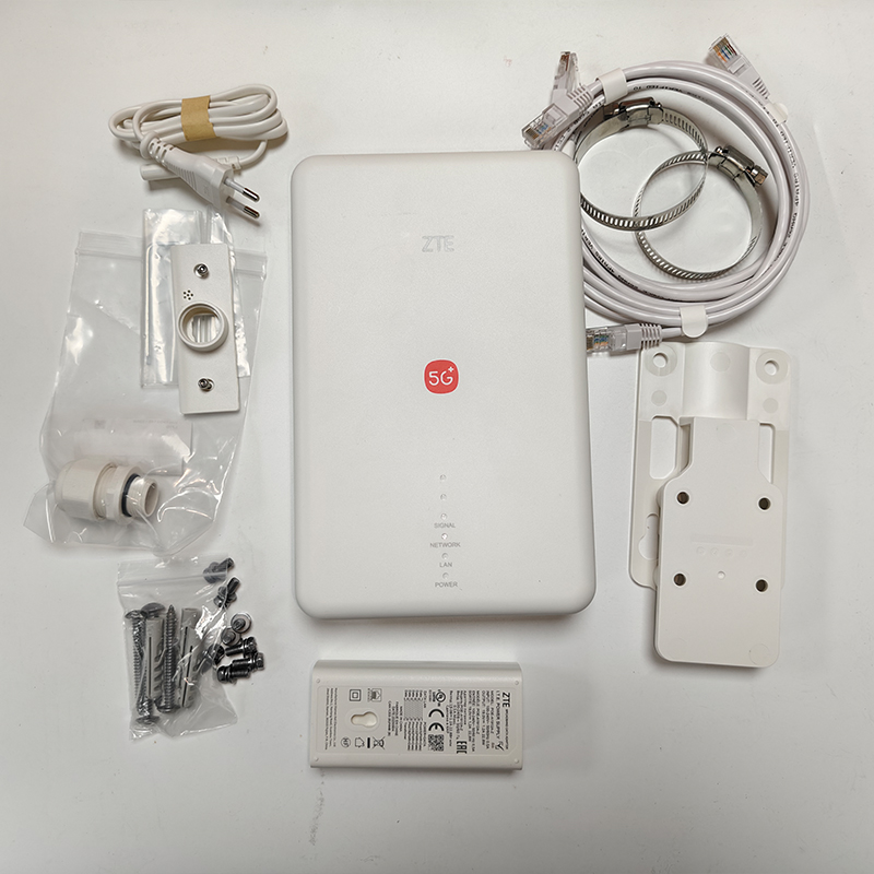 Global Version ZTE 5G Outdoor  - đánh giá và giá 4G Lte Router Sim