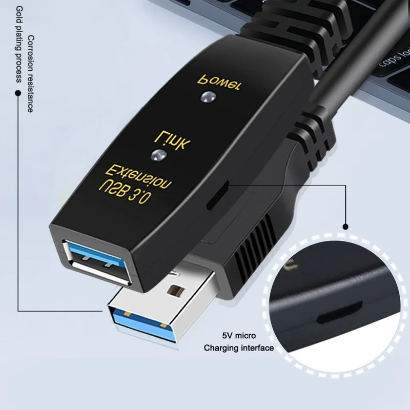 Hoạt Động Cáp Nối Dài USB 3.0  - đánh giá và giá Usb Extender Active