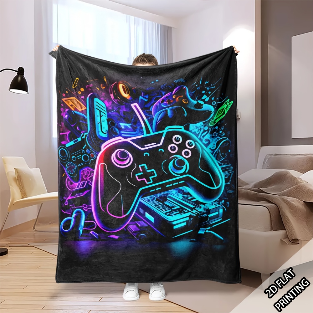 Vibrant Gamepad Tech Art Throw - đánh giá và giá Office Tech Decor