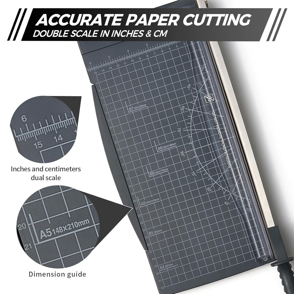 12-Inch Guillotine Paper Cutte - đánh giá và giá Paper Cutting Guillotine