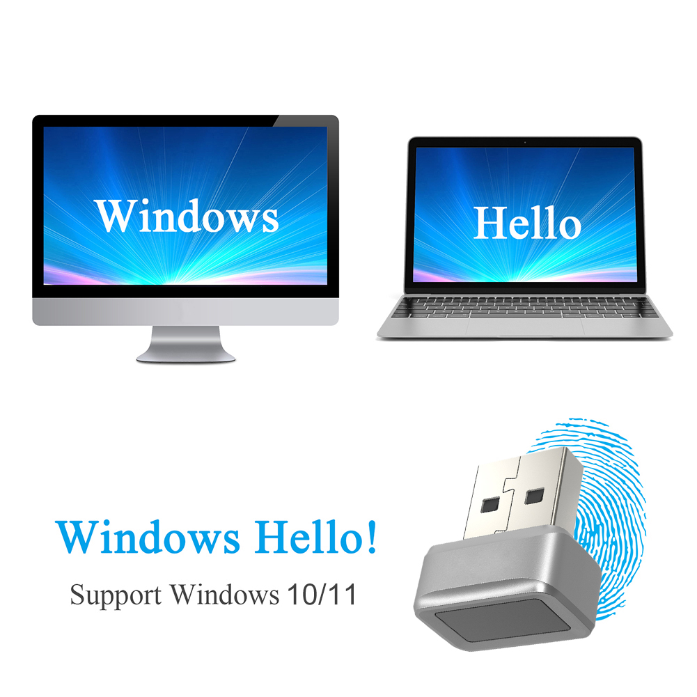 USB Fingerprint Key Reader 360 - đánh giá và giá Fingerprint Reader Usb