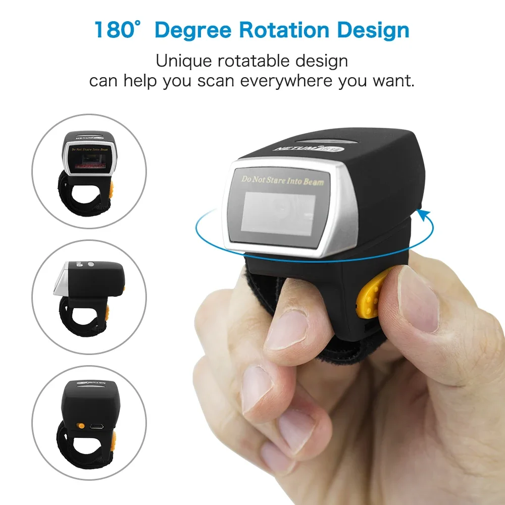 NEW Netum Mini Finger Ring Bar - đánh giá và giá Barcode Scanner 2D