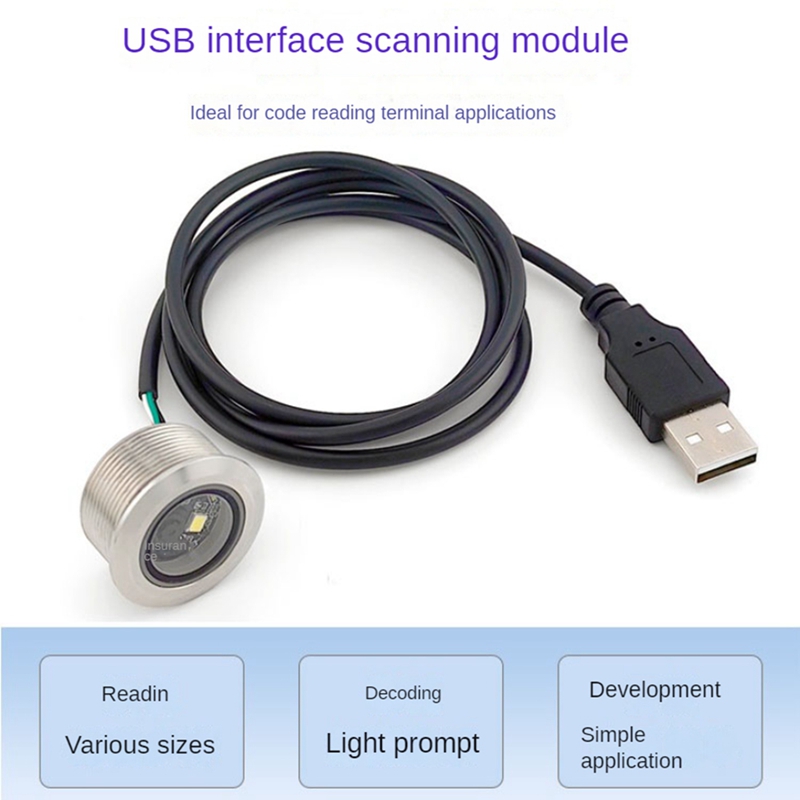 GM861 USB Interface 1D/2D Bar  - đánh giá và giá Barcode Scanner 2D