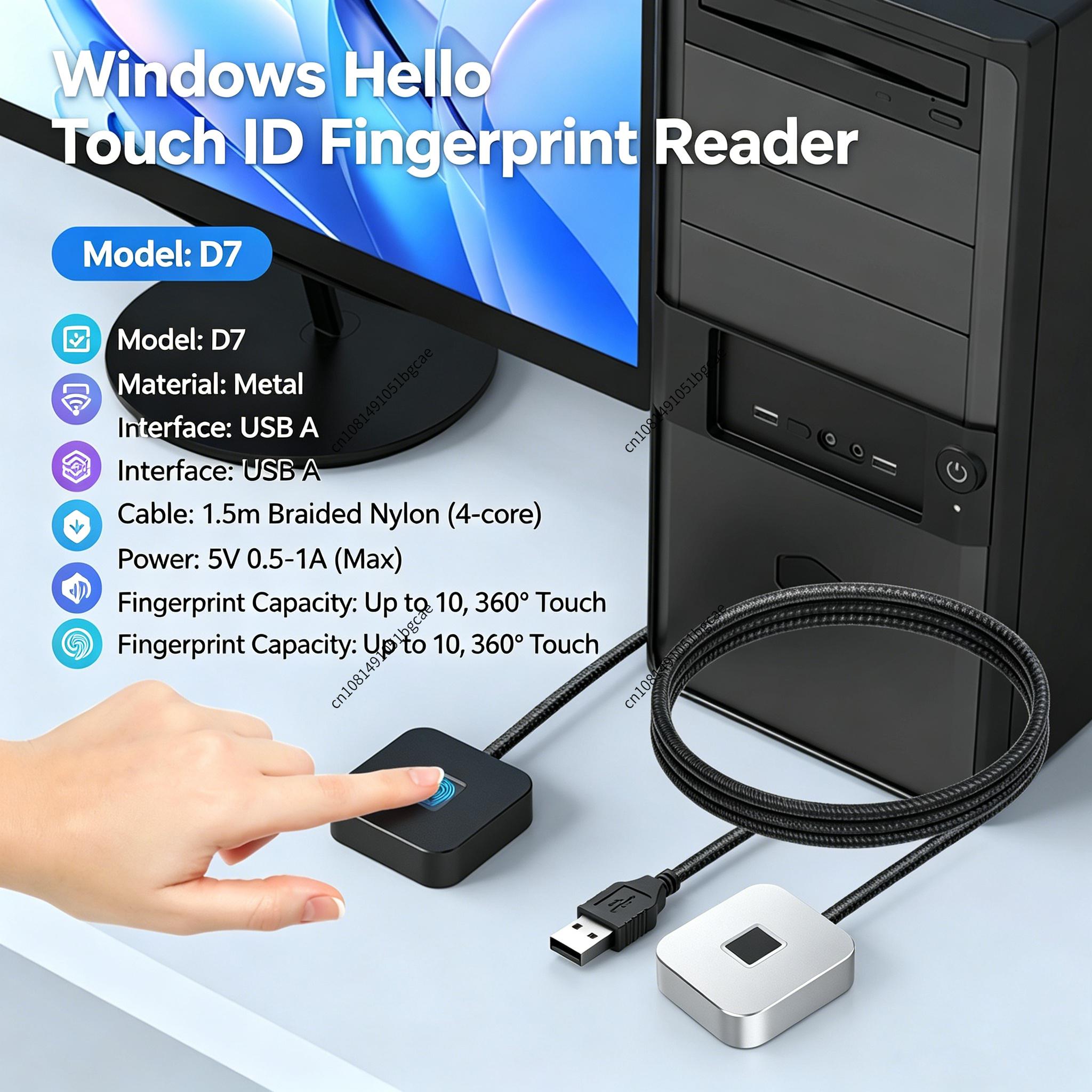 USB Fingerprint Reader with 5f - đánh giá và giá Fingerprint Reader Usb