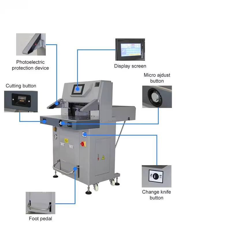 Automatic Die-Cutting A4 Paper - đánh giá và giá Paper Cutting Guillotine